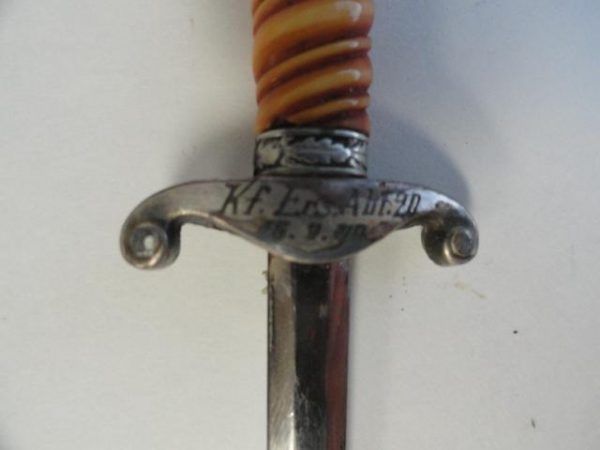 Personalized Miniature Army Officer Dagger (#27299)